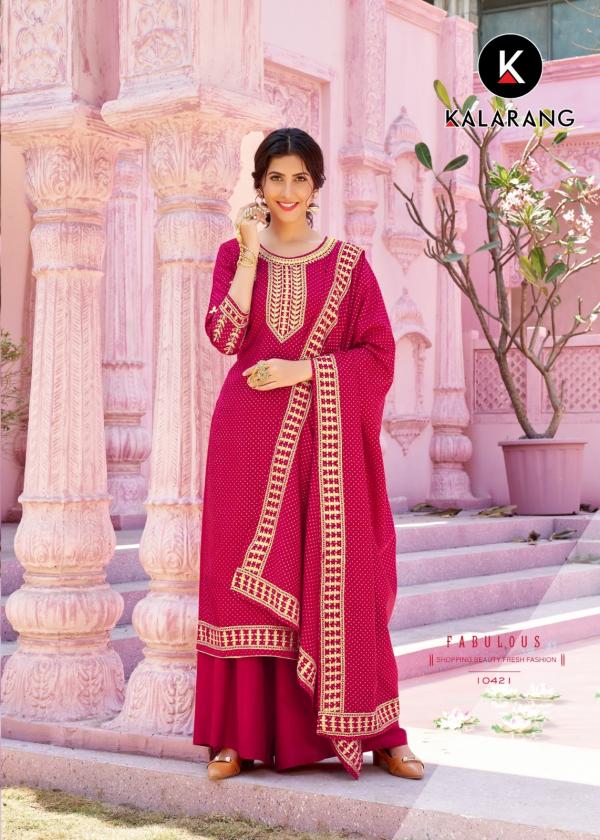 Kalarang Shraddha Festive Designer Dress Material Collection